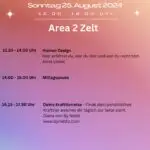 Programm Tag 2 Area 2 - Achtsamkeitsfestival 2024